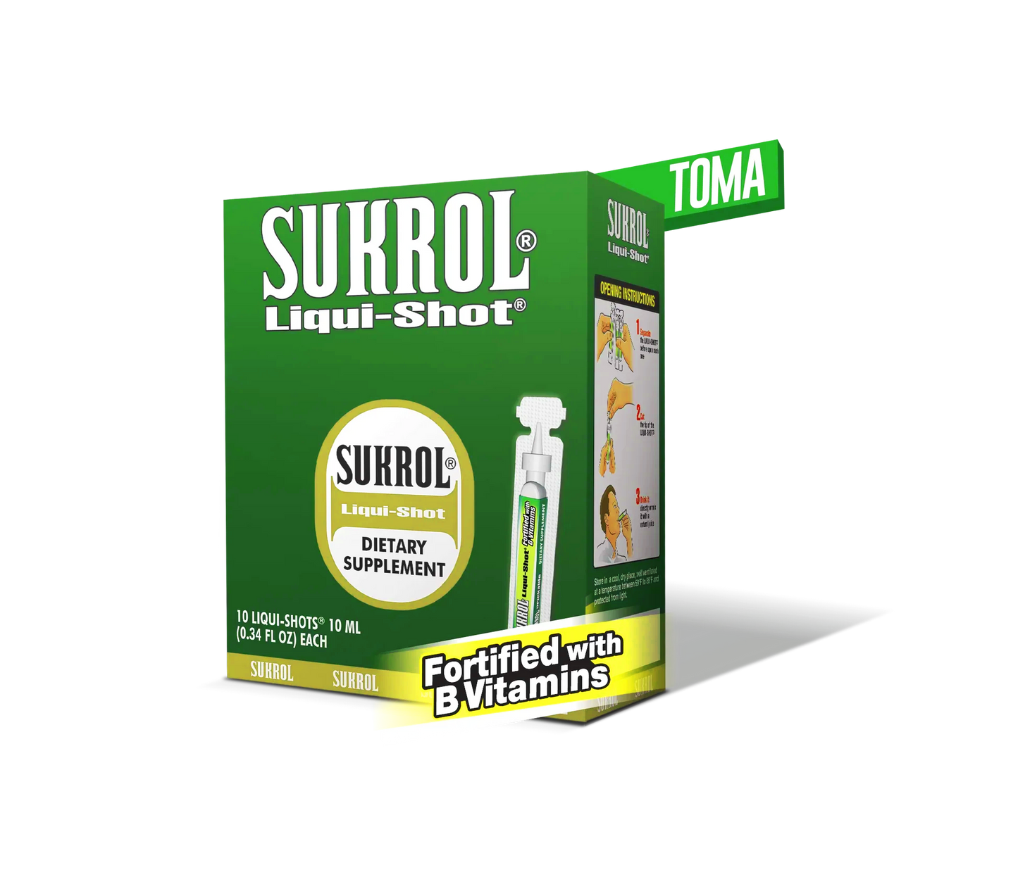 Sukrol Liqui-Shot 10 Vials
