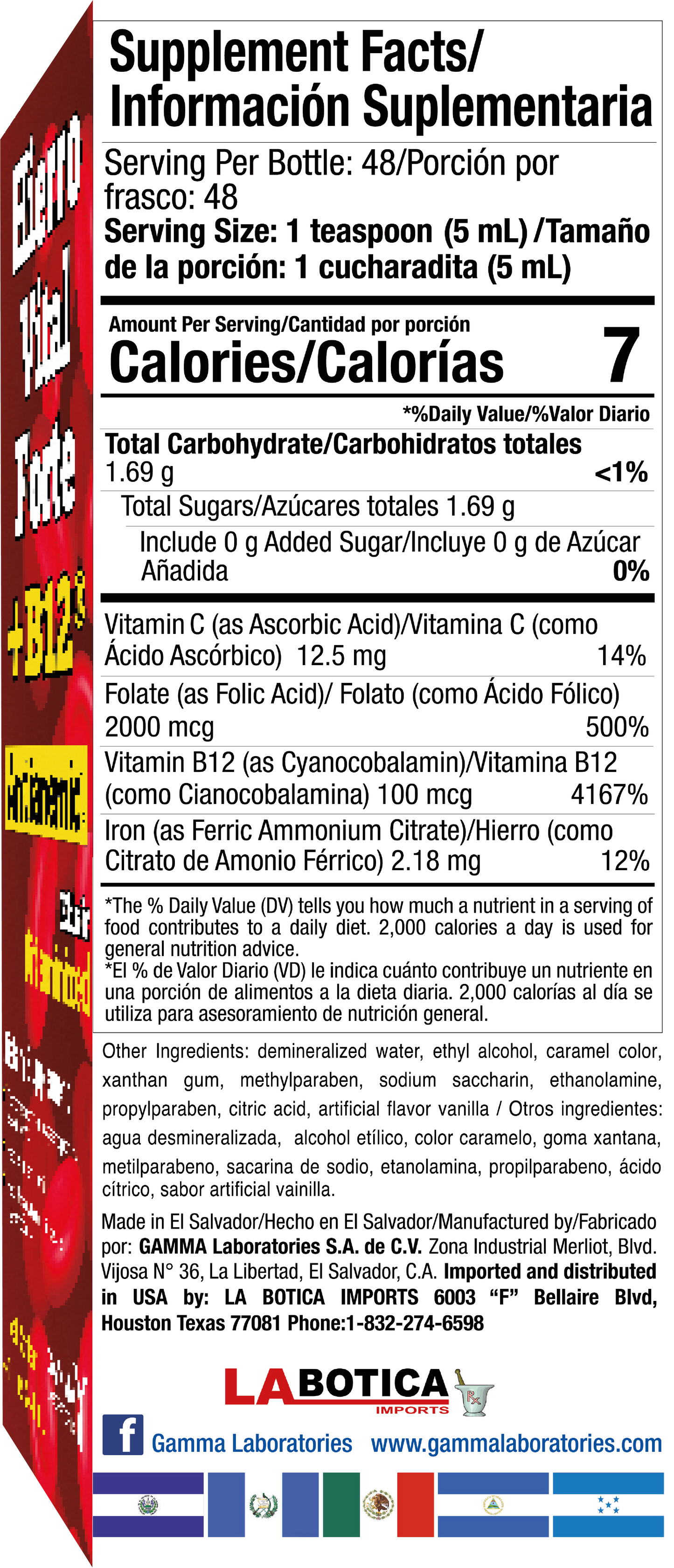 Hierro Vital Forte + B12 - Syrup