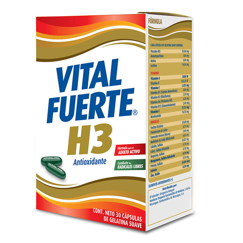 Vital Fuerte H-3 30 Caps