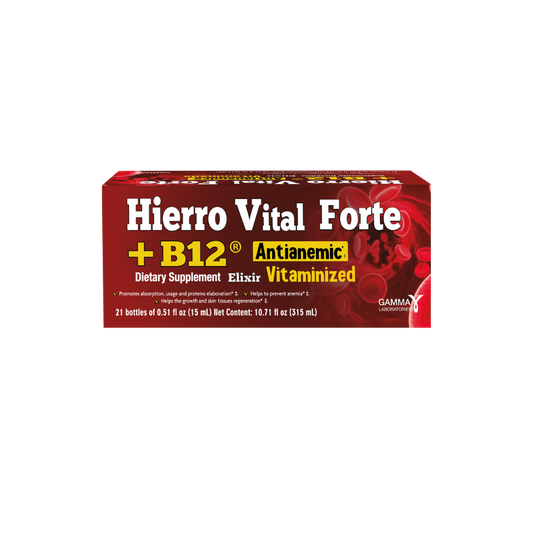 Hierro Vital Forte + B12 - 21 Count