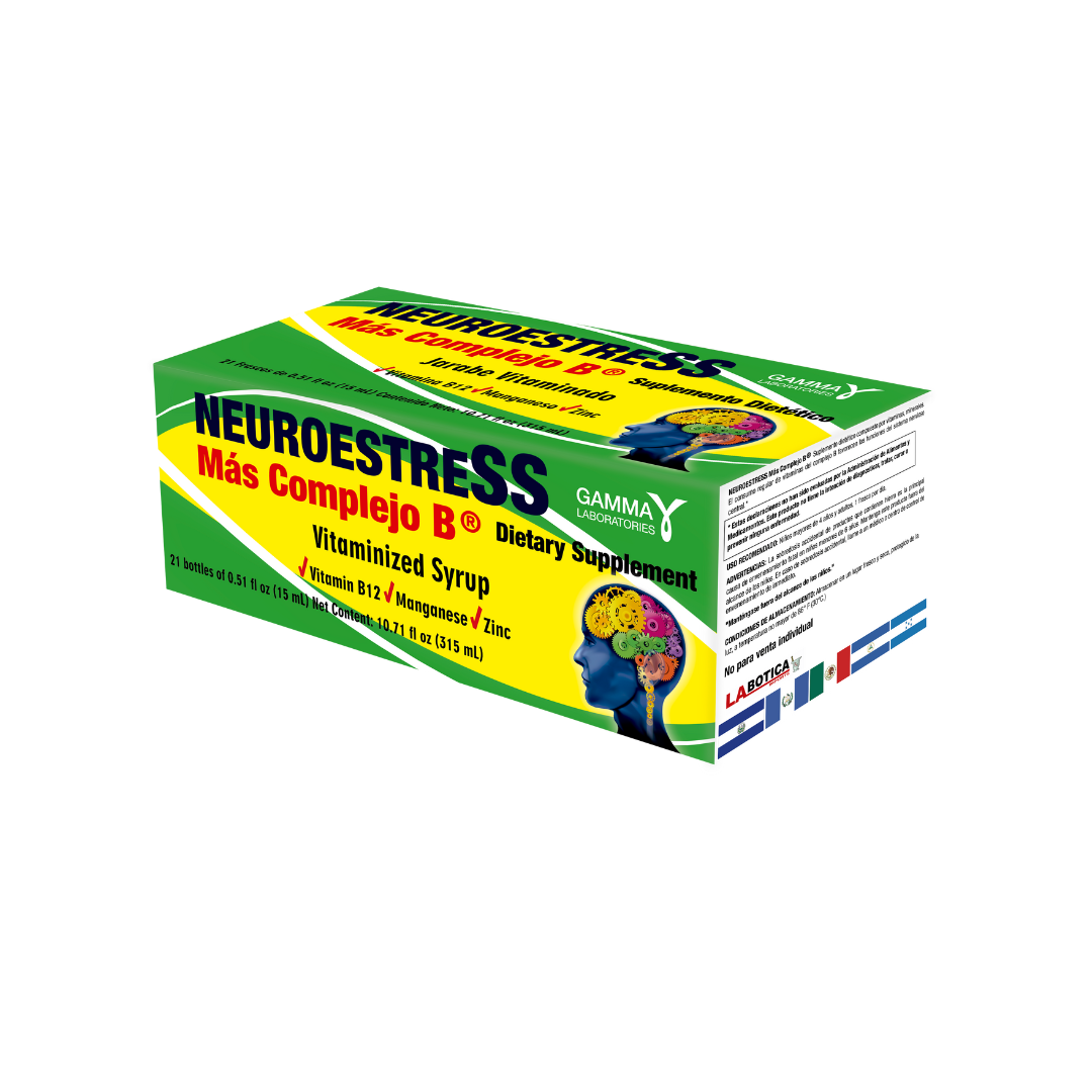 NEUROESTRESS Mas Complejo B Dietary Supplement