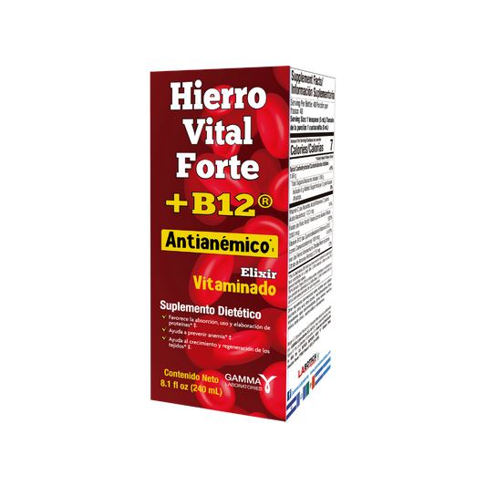 Hierro Vital Forte + B12 - Syrup