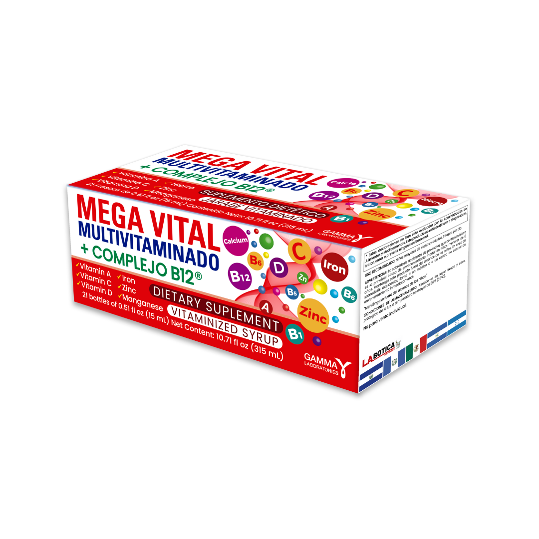 Megavital Multivitaminado + Complejo B12