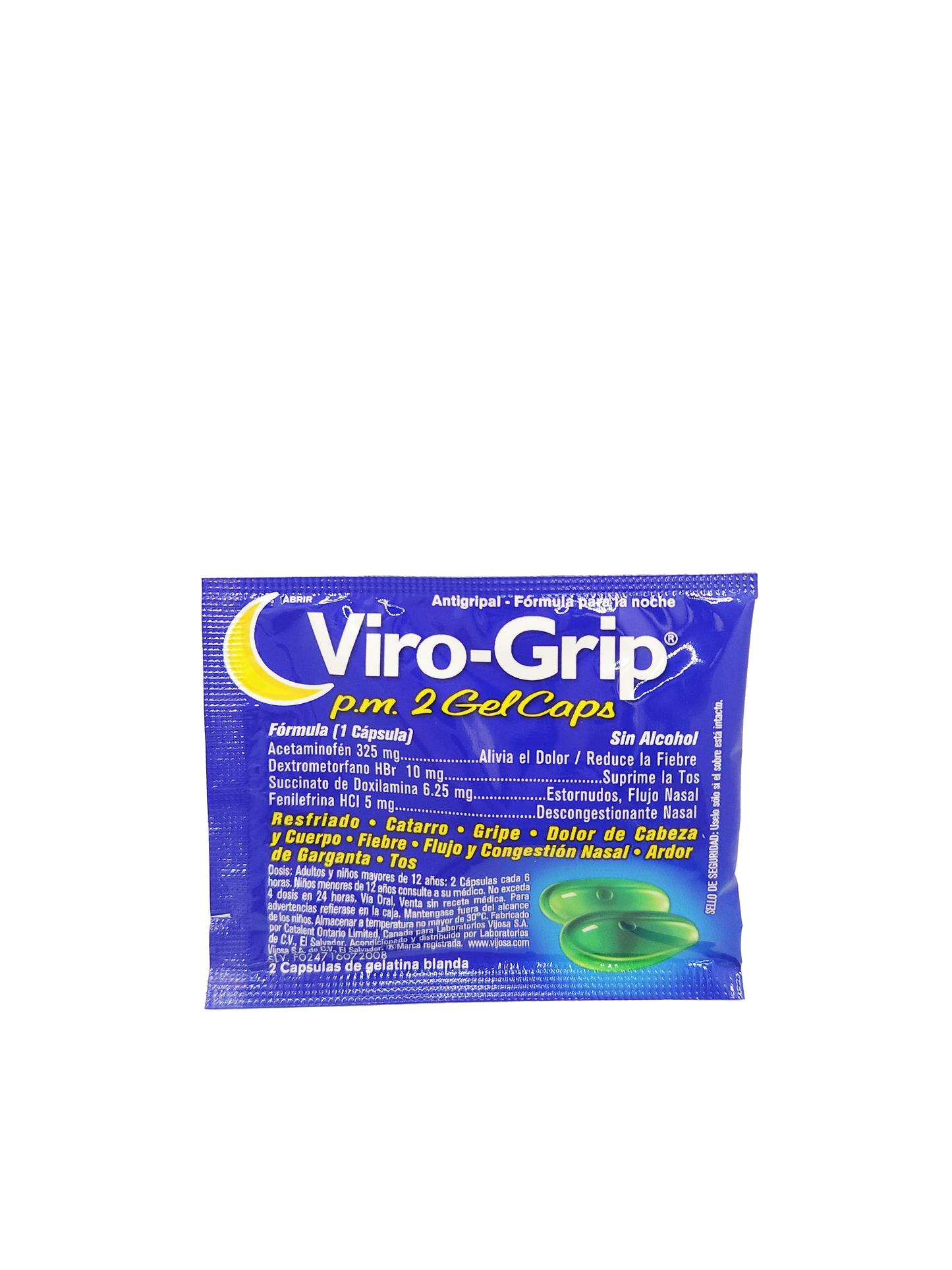 Viro-Grip P.M. 2 GelCaps - 1 Pouch