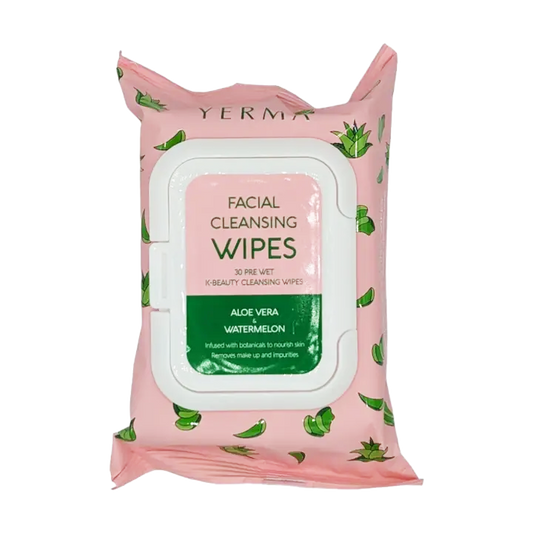 Yerma - Toallas Húmedas faciales de aloe vera y sandia